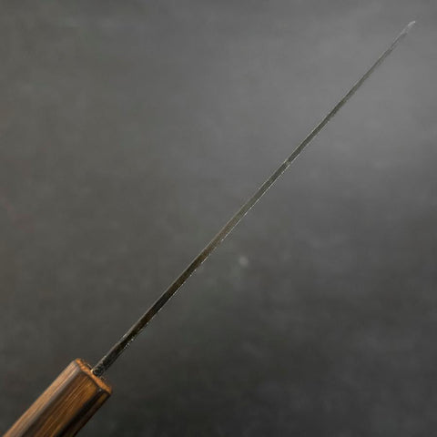 Nakiri Blue Steel #2 Kurouchi Sumi Urushi Handle 165mm (6.5”)-[Musashi]-[Japan-Küchenmesser]