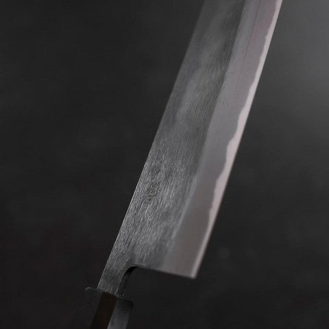 Nakiri Blue Steel #2 Kurouchi Walnuss Griff 165mm-[Musashi]-[Japan-Küchenmesser]