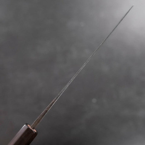 Nakiri Blue Steel #2 Kurouchi Walnussholz Griff 165mm-[Musashi]-[Japan-Küchenmesser]