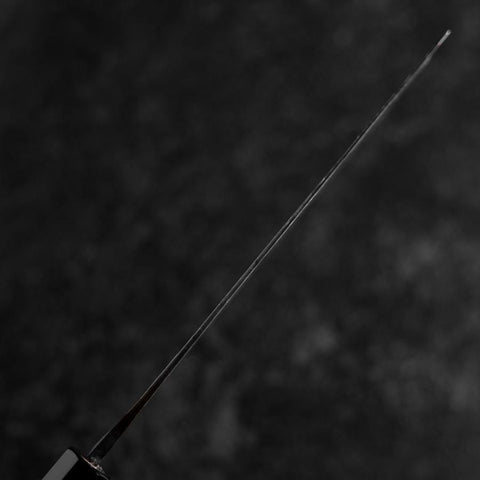 Nakiri Blue Steel #2 Kurouchi Walnussholz Griff 165mm-[Musashi]-[Japan-Küchenmesser]