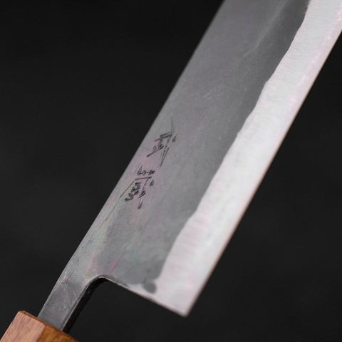 Nakiri Blue Steel #2 Kurouchi Yaki Urushi Griff 165mm