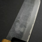 Nakiri Blue Steel #2 Kurouchi Yaki Urushi Griff 165mm-[Musashi]-[Japan-Küchenmesser]