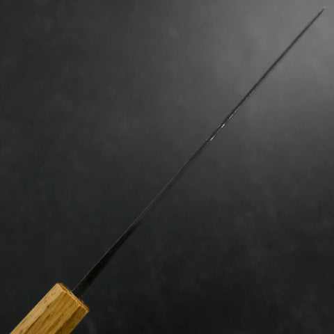 Nakiri Blue Steel #2 Kurouchi Yaki Urushi Griff 165mm-[Musashi]-[Japan-Küchenmesser]