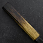 Nakiri Blue Steel #2 Kurouchi Yaki Urushi Griff 165mm-[Musashi]-[Japan-Küchenmesser]