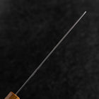 Nakiri Blue Super Poliert Yaki Urushi Griff 165mm-[Musashi]-[Japan-Küchenmesser]