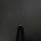 Nakiri Chromax Poliert Schwarzer Westlicher Griff 165mm-[Musashi]-[Japan-Küchenmesser]