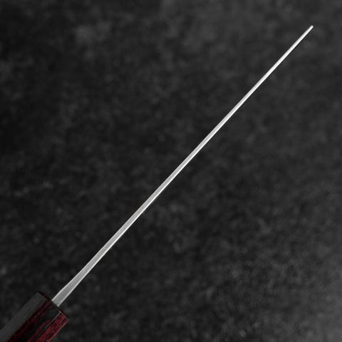 Nakiri Edelstahlummantelung Blue Steel #2 Kurouchi Zelkove Griff 165mm-[Musashi]-[Japan-Küchenmesser]