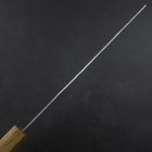 Nakiri Edelstahlummantelung White Steel #2 Tsuchime Yaki Urushi Griff 165mm-[Musashi]-[Japan-Küchenmesser]