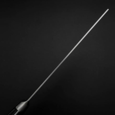 Nakiri Molybdenum Polished Western Black Handle 160mm (6.3”)-[Musashi]-[Japan-Küchenmesser]