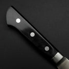 Nakiri Molybdenum Polished Western Black Handle 160mm (6.3”)-[Musashi]-[Japan-Küchenmesser]