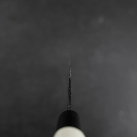 Nakiri SK Stahl Kurouchi Magnoliengriff 170mm-[Musashi]-[Japan-Küchenmesser]