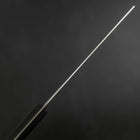 Nakiri SKD12 Polished Western Black Handle 165mm (6.5”)-[Musashi]-[Japan-Küchenmesser]
