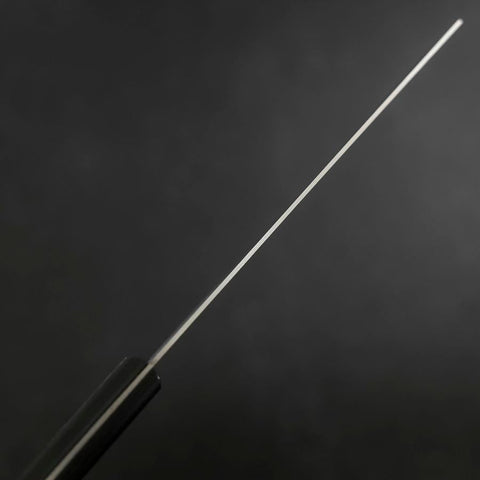 Nakiri SKD12 Polished Western Black Handle 165mm (6.5”)-[Musashi]-[Japan-Küchenmesser]