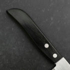Nakiri SKD12 Polished Western Black Handle 165mm (6.5”)-[Musashi]-[Japan-Küchenmesser]