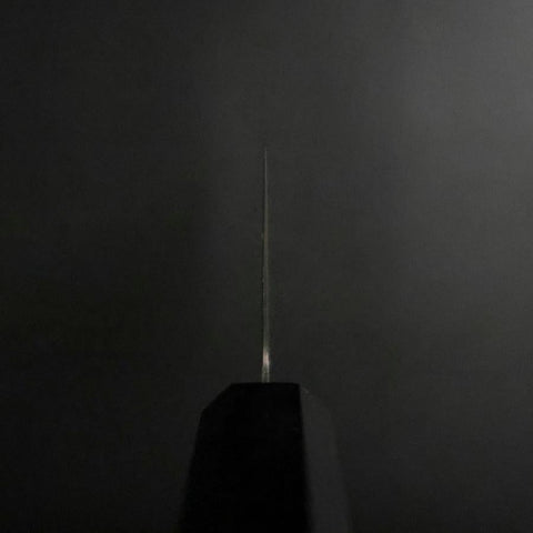 Nakiri SLD Black Damascus Ebony Handle 170mm-[Musashi]-[Japanese-Kitchen-Knives]