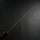 Nakiri SLD Black Damascus Ebony Handle 170mm-[Musashi]-[Japanese-Kitchen-Knives]
