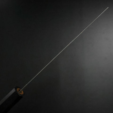 Nakiri SLD Black Damascus Ebony Handle 170mm-[Musashi]-[Japanese-Kitchen-Knives]