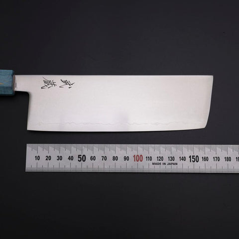 Nakiri SLD Kagami Korallenstrand-Optik Griff 170mm-[Musashi]-[Japan-Küchenmesser]