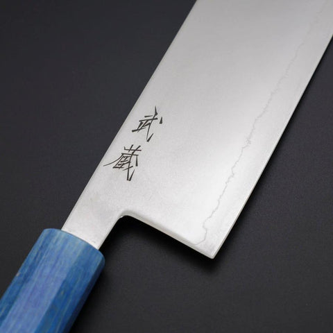 Nakiri SLD Kagami Küstenoptik Griff 170mm-[Musashi]-[Japan-Küchenmesser]