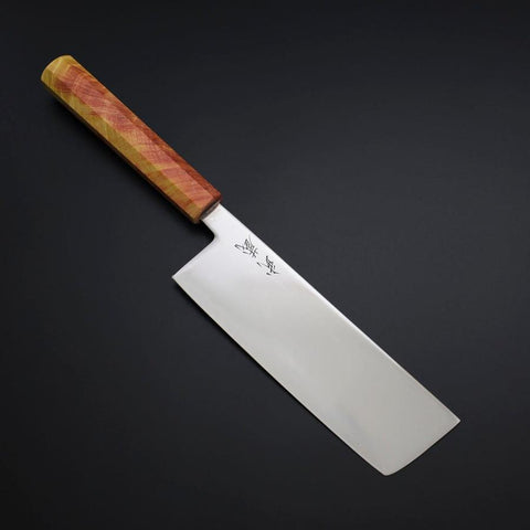 Nakiri SLD Kagami Sonnenuntergangs-Optik Griff 170mm-[Musashi]-[Japan-Küchenmesser]