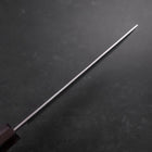 Nakiri SLD Nashiji Washi Cherry Rosewood Handle 165mm-[Musashi]-[Japanese-Kitchen-Knives]