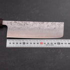 Nakiri SLD Nashiji Washi Kirsche und Rosenholz Griff 165mm-[Musashi]-[Japan-Küchenmesser]