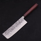 Nakiri SLD Nashiji Washi Lila Urushi Griff 165mm-[Musashi]-[Japan-Küchenmesser]