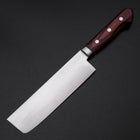 Nakiri SLD Polished Western Handle 165mm (6.5”)-[Musashi]-[Japan-Küchenmesser]