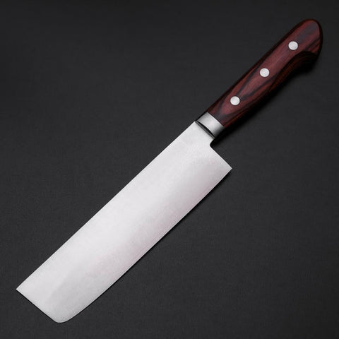 Nakiri SLD Polished Western Handle 165mm (6.5”)-[Musashi]-[Japan-Küchenmesser]