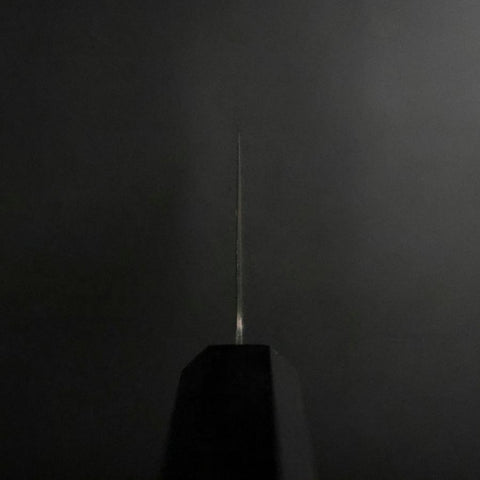 Nakiri SLD Schwarzer Damast Ebenholz Griff 170mm-[Musashi]-[Japan-Küchenmesser]