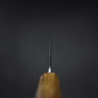 Nakiri SLD Wellen-Nickel Damast Yaki Urushi Griff 165mm-[Musashi]-[Japan-Küchenmesser]
