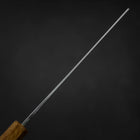 Nakiri SLD Wellen-Nickel Damast Yaki Urushi Griff 165mm-[Musashi]-[Japan-Küchenmesser]