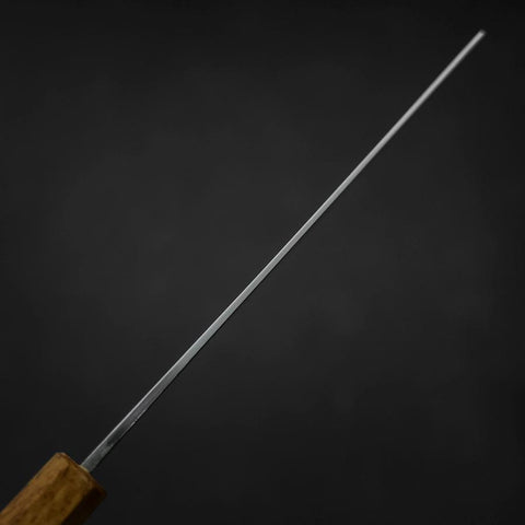 Nakiri SLD Wellen-Nickel Damast Yaki Urushi Griff 165mm-[Musashi]-[Japan-Küchenmesser]