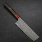 Nakiri & Santoku VG-10 Damast Rosen- und Ebenholz Sakura Set-[Musashi]-[Japan-Küchenmesser]