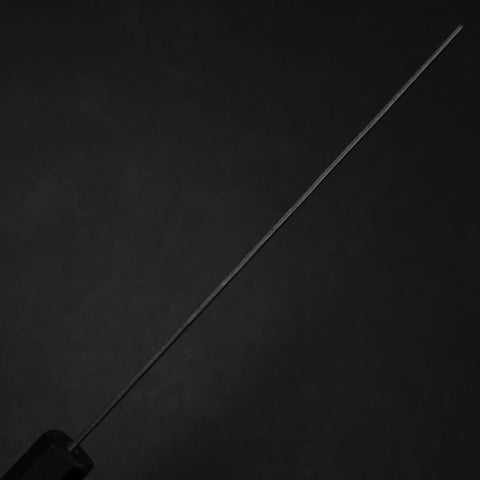 Nakiri Schwedenstahl Nashiji Washi Damast Blauer Urushi Griff 165mm-[Musashi]-[Japan-Küchenmesser]