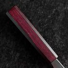Nakiri Schwedenstahl Nashiji Washi Damast Lila Urushi Griff 165mm-[Musashi]-[Japan-Küchenmesser]