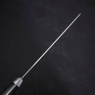 Nakiri Schwedenstahl Poliert Westlicher Griff 165mm-[Musashi]-[Japan-Küchenmesser]