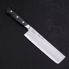 Nakiri Schwedenstahl Poliert Westlicher Griff 165mm-[Musashi]-[Japan-Küchenmesser]