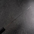 Nakiri Silver Steel #3 Kasumi Büffelhorn und Bubinga Griff 165mm-[Musashi]-[Japan-Küchenmesser]