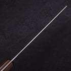 Nakiri Silver Steel #3 Nashiji Brauner Westlicher Griff 165mm-[Musashi]-[Japan-Küchenmesser]