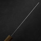 Nakiri Silver Steel #3 Nashiji Olivenholz Griff 165mm-[Musashi]-[Japan-Küchenmesser]