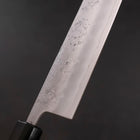 Nakiri Silver Steel #3 Nashiji Walnussholz Griff 165mm-[Musashi]-[Japan-Küchenmesser]