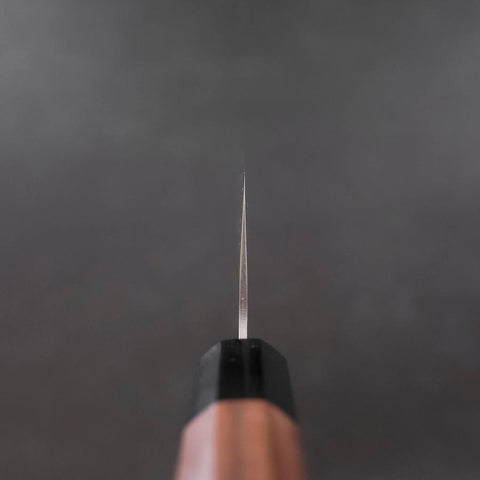 Nakiri Silver Steel #3 Nashiji Walnussholz Griff 165mm-[Musashi]-[Japan-Küchenmesser]
