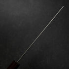 Nakiri Silver Steel #3 Nashiji Walnut Handle 165mm (6.5”)-[Musashi]-[Japan-Küchenmesser]