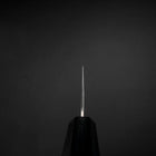 Nakiri Silver Steel #3 Nashiji Washi Blauer Urushi Griff 165mm-[Musashi]-[Japan-Küchenmesser]