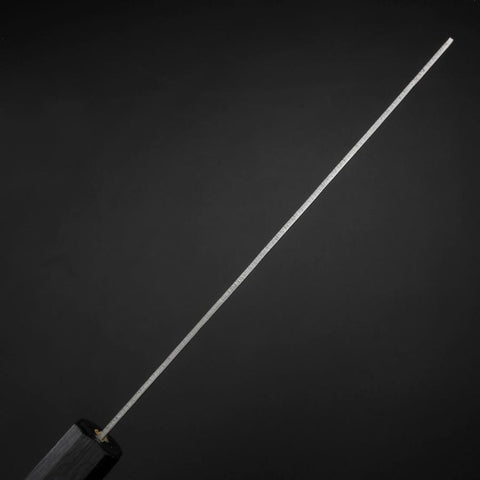 Nakiri Silver Steel #3 Nashiji Washi Blauer Urushi Griff 165mm-[Musashi]-[Japan-Küchenmesser]