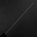 Nakiri Silver Steel #3 Nashiji Washi Büffelhorn und Bubinga Griff 165mm-[Musashi]-[Japan-Küchenmesser]