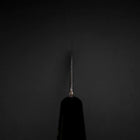 Nakiri Silver Steel #3 Nashiji Western Handle 170mm (6.7”)-[Musashi]-[Japan-Küchenmesser]
