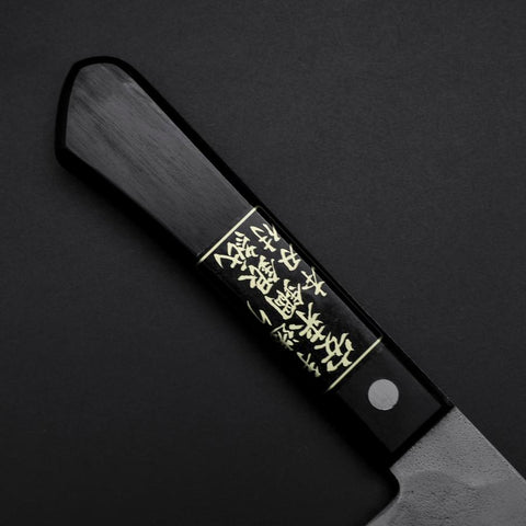 Nakiri Silver Steel #3 Nashiji Western Handle 170mm (6.7”)-[Musashi]-[Japan-Küchenmesser]