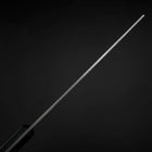 Nakiri Silver Steel #3 Nashiji Westlicher Griff 170mm-[Musashi]-[Japan-Küchenmesser]